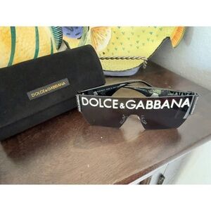 Dolce & Gabbana Bold Black Sunglasses